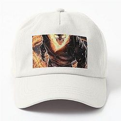 Ghost Rider Burning Theme Dad Hat
