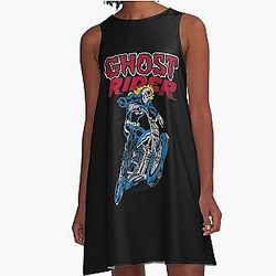 Ghost Rider Flames Dress