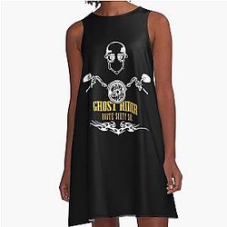 Ghost Rider A-Line Dress