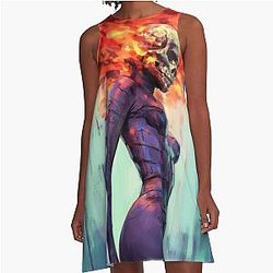 A Ghost Rider Dress