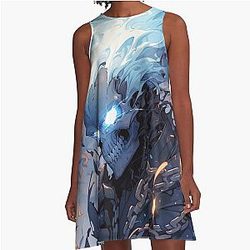 Ghost Rider A-Line Dress