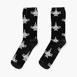 That's a negative ghost rider quote design in air force font with jet fighter socks.