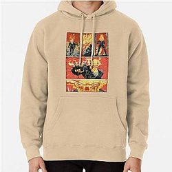 Ghost Rider Comic Panel Hoodie