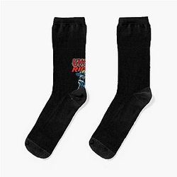 Ghost Rider Retro Graphic Hoodie and Socks