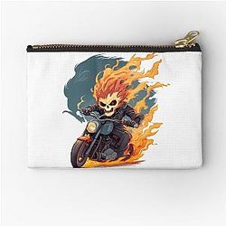 Ghost Rider Animated Zipper Pouch