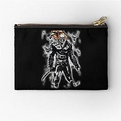 Ghost Rider Skull In Fire Pouch