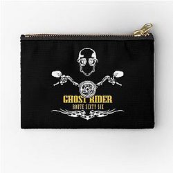 Ghost Rider USA Route 66 Harley Chopper Zipper Pouch