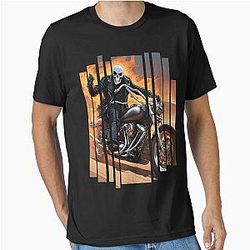 Ghost Rider on Fire Motorbike 2 Essential T-Shirt