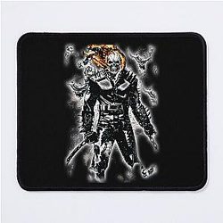 Ghost Rider Skull in a Fire Mouse Pad