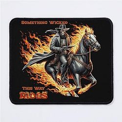 Something Wicked This Way Come Ghost Rider Mouse Pad