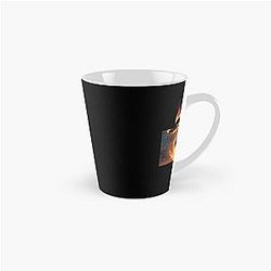 Ghost rider on a fire motorcycle tall mug