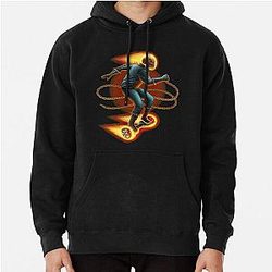 Ghost Rider On Hoodie