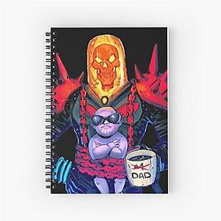 Cosmic Ghost Rider Spiral Notebook