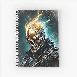 Ghost Rider Spiral Notebook