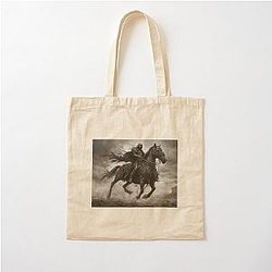 The Ghost Rider, The Rider of the Apocalypse, Cotton Tote Bag