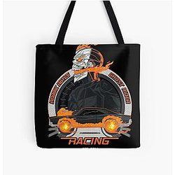 Robbie Reyes Ghost Rider Racing Tote Bag