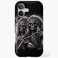 Indian Chief Ghost Rider iPhone Case