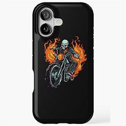 Ghost Rider Motorcycle iPhone Case