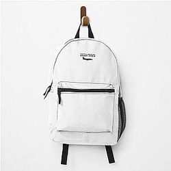 That's a Negative Ghost Rider Quote Black Design in Air Force Font with Jet Fighter Backpack