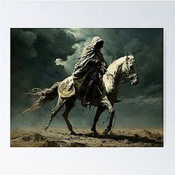 The Ghost Rider of the Apocalypse Poster