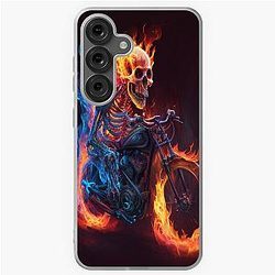 Ghost Rider Fire Skeleton Samsung Galaxy Case