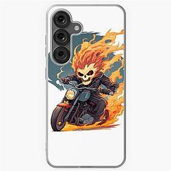 Ghost Rider Animated Samsung Galaxy Soft Case
