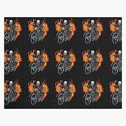 Ghost Rider Motorcycle Jigsaw Puzzle