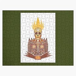Day of the Dead Ghost Rider Jigsaw Puzzle
