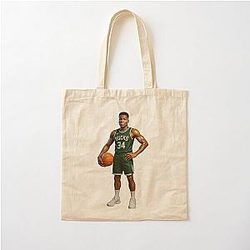 Giannis Antetokounmpo 3D Cotton Tote Bag