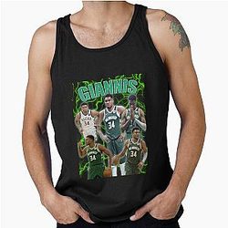 Giannis Antetokounmpo Basketball Fan Art Tank Top