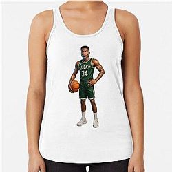 Giannis Antetokounmpo Racerback Tank Top