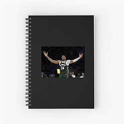Giannis Antetokounmpo Merch Collection Giannis Antetokounmpo Notebook