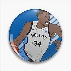 Giannis Antetokounmpo (Greece) Pin