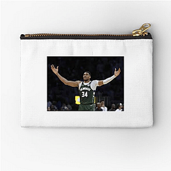 Giannis Antetokounmpo Merch Collection Giannis Antetokounmpo Zipper Pouches