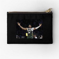 Giannis Antetokounmpo Merch Collection Giannis Antetokounmpo Zipper Pouches