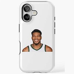 Giannis Antetokounmpo Bucks Superstar Sticker iPhone Case