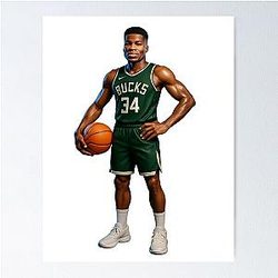 Giannis Antetokounmpo Poster