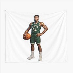 Giannis Antetokounmpo Tapestry