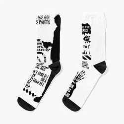 Gintama anime Hijikata Toshiro quote design Socks