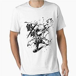 Gintama Gintoki Sakata Manga Style Cool Anime Character Art Essential T-Shirt