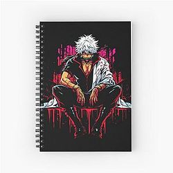 Gintoki Sakata Gintama Spiral Notebook