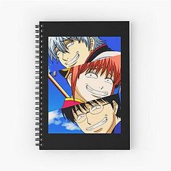 Funny Gintama anime Spiral Notebook