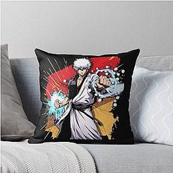 Gintoki Sakata Gintama Throw Pillow