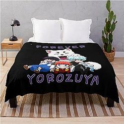 Gintama Forever Yorozuya Chibi Essential Throw Blanket