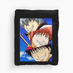 Fun Gintama anime poster Essential Duvet Cover