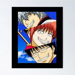 Funny Gintama anime Poster
