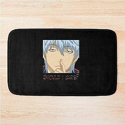 Gintama quote Should I care Essential Bath Mat
