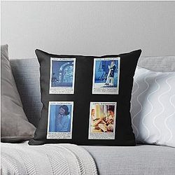 Girl Interrupted T Shirt Throw Pillow Souvenir