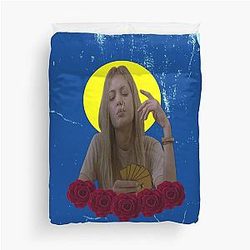 Girl Interrupted Aesthetic Art Duvet Cover