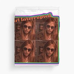 Girl, Inspired by Art Pop Art Duvet Cover